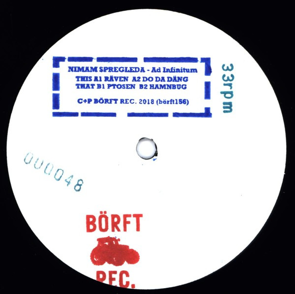 Nimam Spregleda - Ad Infinitum | Börft Records (Börft156) - 3