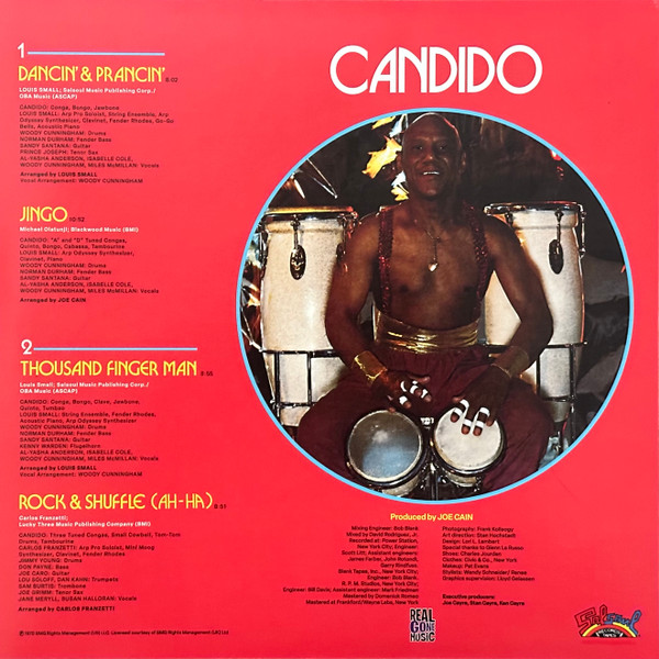 Candido - Dancin' & Prancin' | Real Gone Music (RGM-1811) - 2