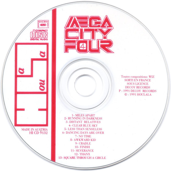 Mega City Four - Terribly Sorry Bob | Houlala (HI CD 9132) - 4 Mega City Four - Terribly Sorry Bob | Houlala (HI CD 9132) - 4