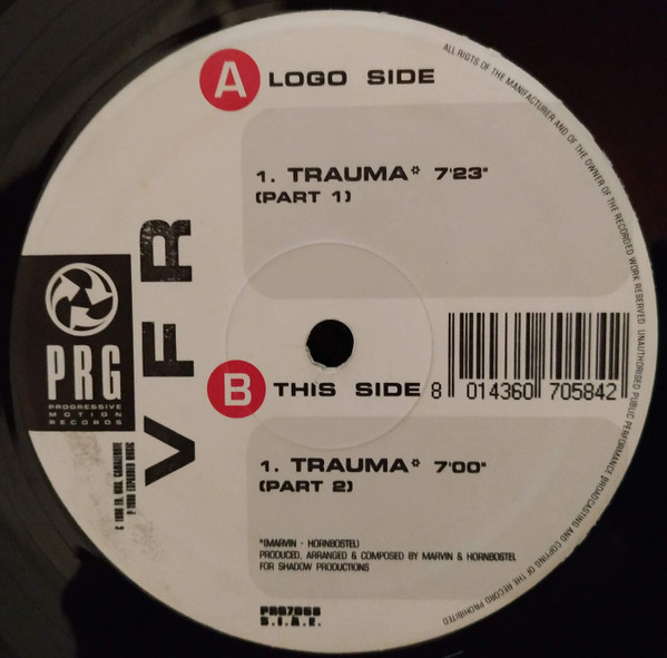 V.F.R. - Trauma | PRG (Progressive Motion Records) (PRG7058) - main