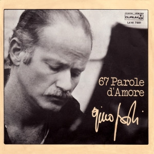 Gino Paoli - 67 Parole D'Amore | Durium (Ld AI 7981)