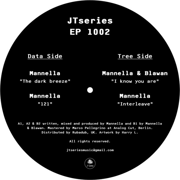 Mannella , Blawan - EP 1002 | JTseries (JTS002) - main