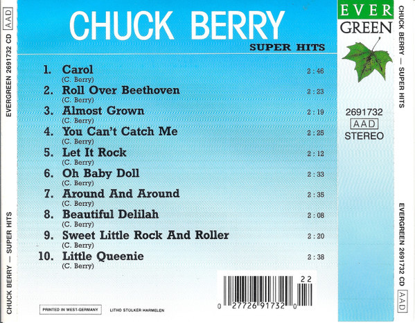 Chuck Berry - Super Hits | Evergreen (2691732) - 2 Chuck Berry - Super Hits | Evergreen (2691732) - 2