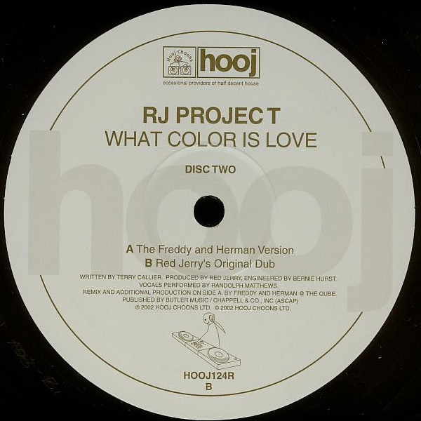 RJ Project - What Color Is Love | Hooj Choons (HOOJ124R) - 4