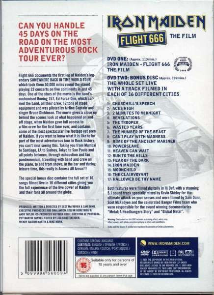Iron Maiden - Flight 666 (The Film) | EMI (50999 698 1419 8) - 2
