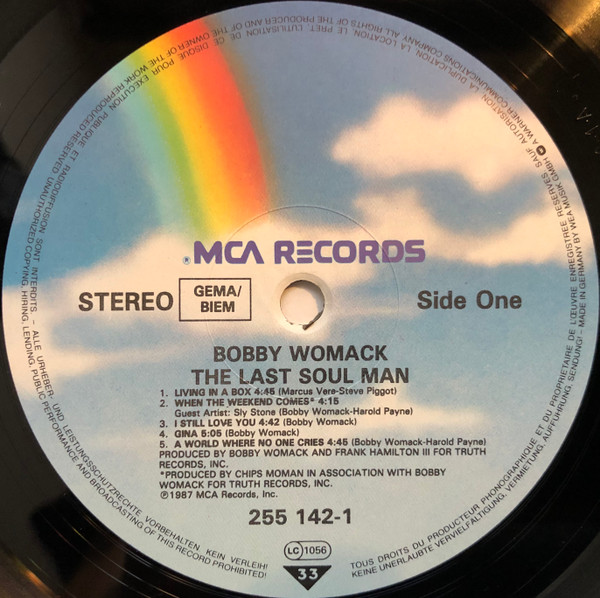 Bobby Womack - The Last Soul Man | MCA Records (255142-1) - 3