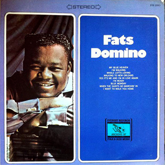 Fats Domino - Fats Domino | Everest Records Archive Of Folk & Jazz Music (FS 280) - main