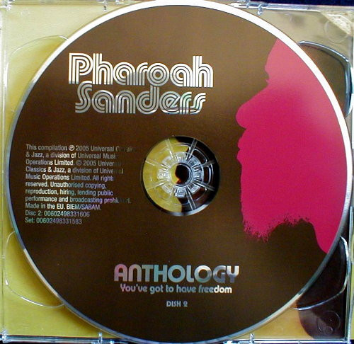 Pharoah Sanders - Anthology CD | Universal Classics & Jazz (983 3158) - 4 Pharoah Sanders - Anthology CD | Universal Classics & Jazz (983 3158) - 4
