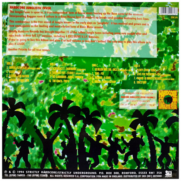 Various - Hardcore Junglistic Fever Vol. 1 | Strictly Hardcore (STHC LP 06) - 2 Various - Hardcore Junglistic Fever Vol. 1 | Strictly Hardcore (STHC LP 06) - 2