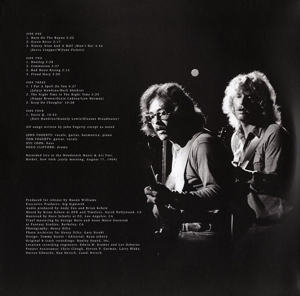 Creedence Clearwater Revival - Live At Woodstock | Craft Recordings (CR00220) - 2 Creedence Clearwater Revival - Live At Woodstock | Craft Recordings (CR00220) - 2