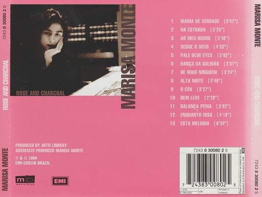 Marisa Monte - Green, Blue, Yellow, Rose And Charcoal | Metro Blue (7243 8 30080 2 5)
