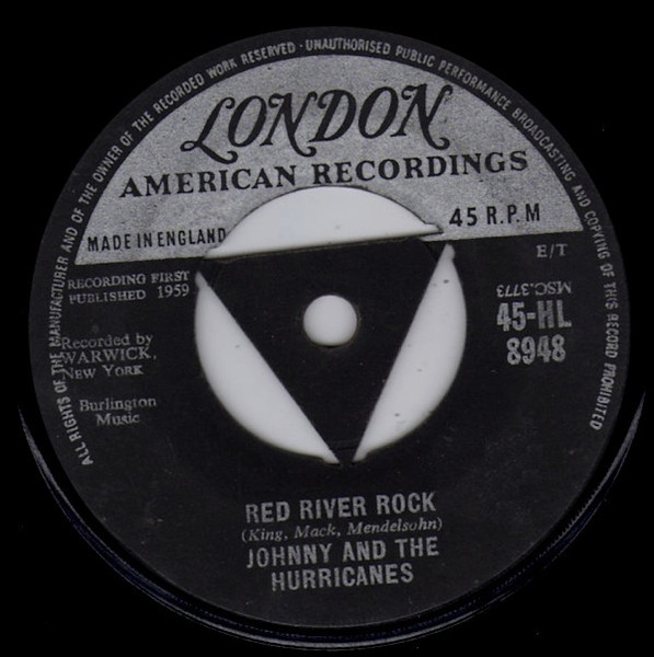 Johnny And The Hurricanes - Red River Rock | London Records (45-HL 8948)