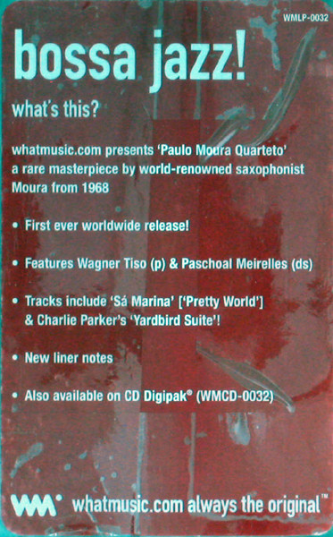 Paulo Moura Quarteto - Paulo Moura Quarteto | Whatmusic.com (WMLP-0032) - 3 Paulo Moura Quarteto - Paulo Moura Quarteto | Whatmusic.com (WMLP-0032) - 3
