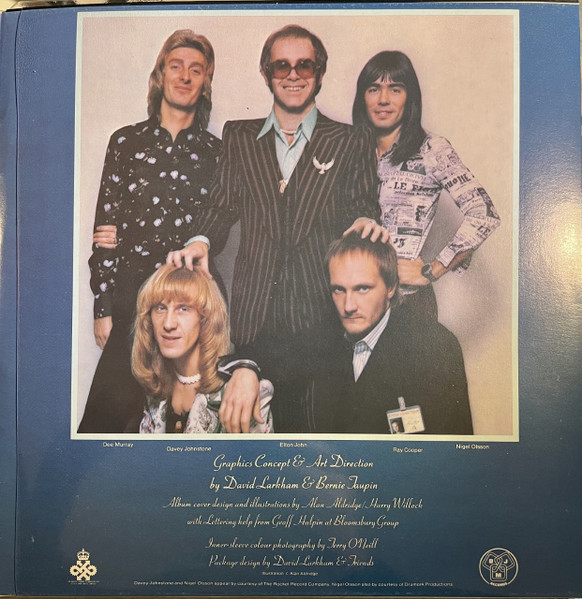 Elton John - Captain Fantastic And The Brown Dirt Cowboy | DJM Records (503011) - 3