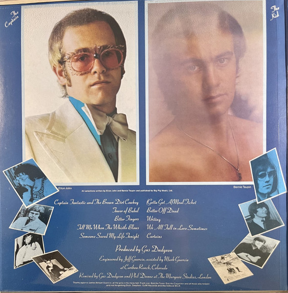 Elton John - Captain Fantastic And The Brown Dirt Cowboy | DJM Records (503011) - 2