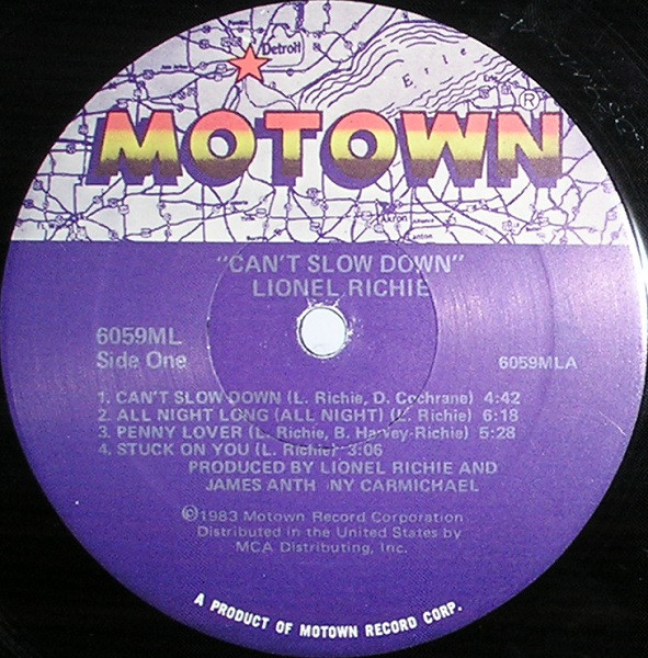 Lionel Richie - Can't Slow Down | Motown (6059ML) - 4 Lionel Richie - Can't Slow Down | Motown (6059ML) - 4