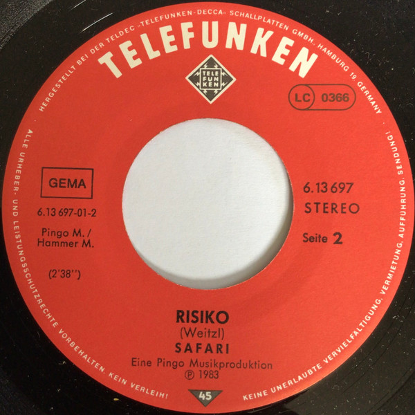 Safari - Medizinmann | Telefunken (6.13 697) - 4