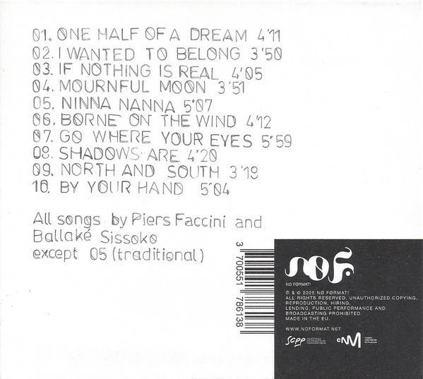 Piers Faccini , Ballaké Sissoko - Our Calling | No Format (NØF.65) - 2 Piers Faccini , Ballaké Sissoko - Our Calling | No Format (NØF.65) - 2