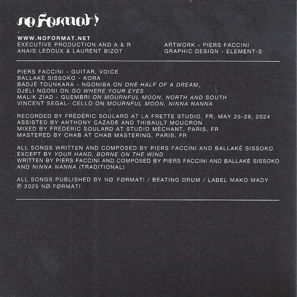 Piers Faccini , Ballaké Sissoko - Our Calling | No Format (NØF.65) - 4 Piers Faccini , Ballaké Sissoko - Our Calling | No Format (NØF.65) - 4
