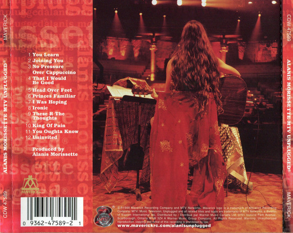 Alanis Morissette - MTV Unplugged [CD] | Maverick (CDW 47589) - 2