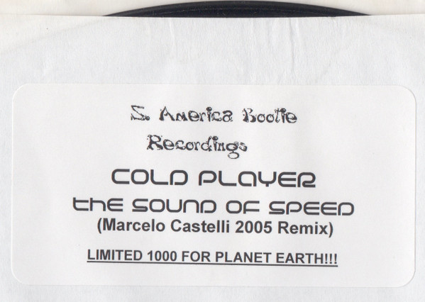 Coldplay - The Sound Of Speed (Marcelo Castelli 2005 Remix) | South America Bootie Recordings (SABOOT004) - 2