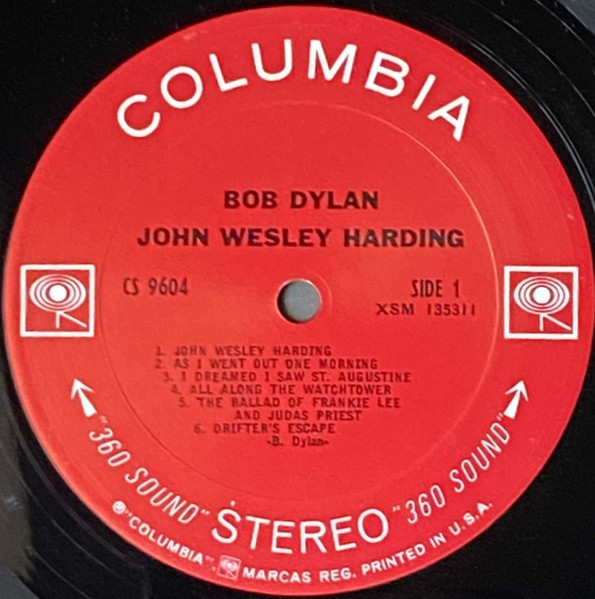 Bob Dylan - John Wesley Harding | Columbia (CS 9604) - 3 Bob Dylan - John Wesley Harding | Columbia (CS 9604) - 3