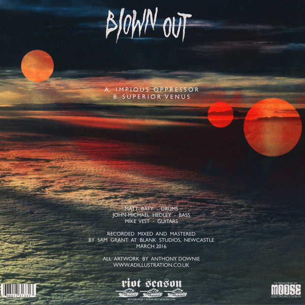Blown Out - Superior Venus | Riot Season (REPOSELP056) - 2