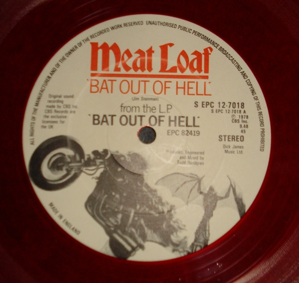 Meat Loaf - Bat Out Of Hell | Epic (S EPC 12-7018) - 2