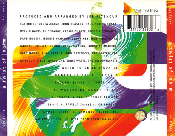 Various - A Twist Of Jobim | I.E. Music (533 893-2) - 2