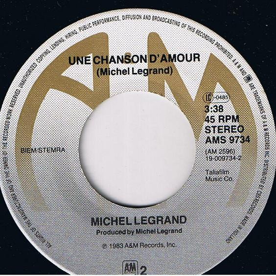 Lani Hall / Michel Legrand - Never Say Never Again | A&M Records (AMS 9734) - 4