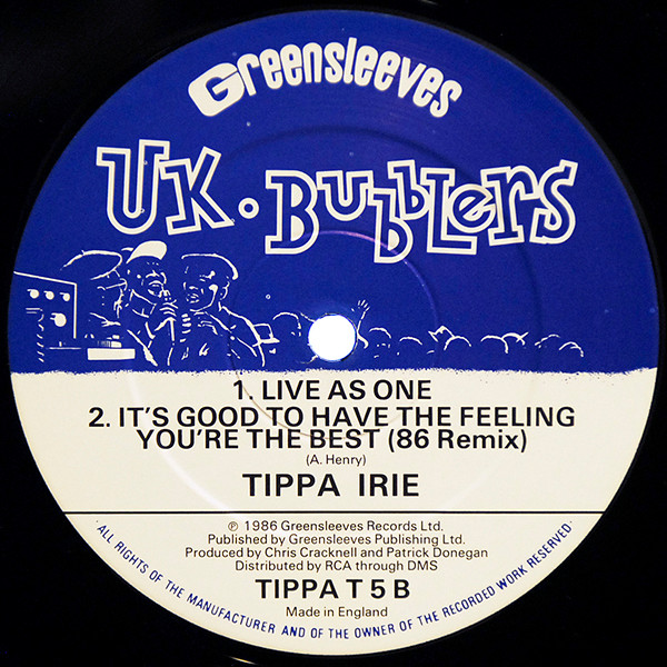 Tippa Irie - Heartbeat | UK Bubblers (TIPPA T5) - 2