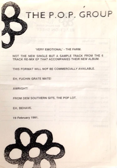 The Farm - Spartacus Re-mixes | Produce Records (MILK LP 1 RT) - 4 The Farm - Spartacus Re-mixes | Produce Records (MILK LP 1 RT) - 4