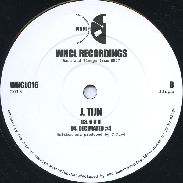 J Tijn - Flat | WNCL Recordings (WNCL016) - 4 J Tijn - Flat | WNCL Recordings (WNCL016) - 4