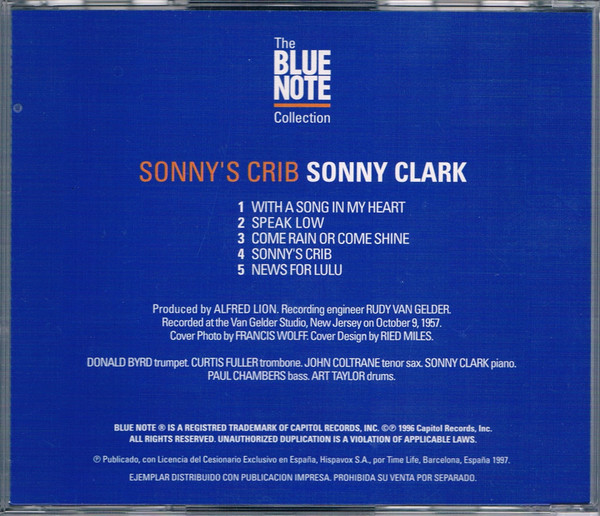Sonny Clark - Sonny's Crib | Blue Note (BNST-1576) - 2