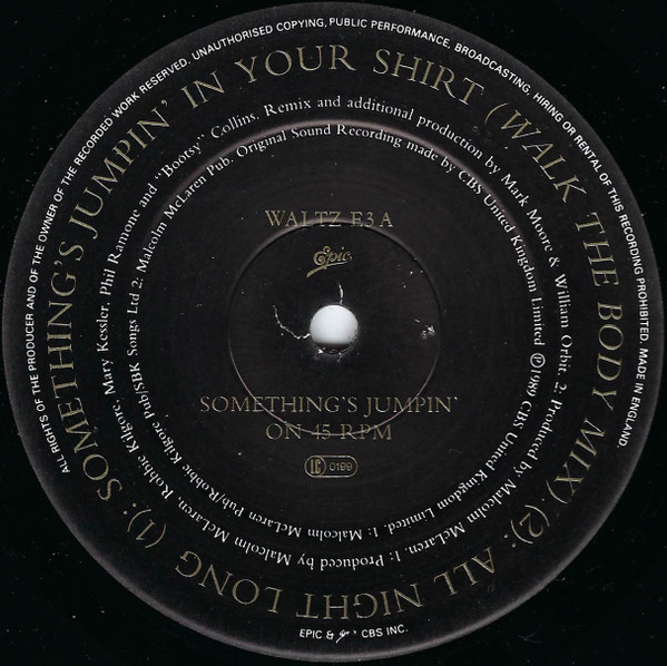 Lisa Marie With Malcolm McLaren And The Bootzilla Orchestra - Something's Jumpin' In Your Shirt | Epic (WALTZ E3) - 3 Lisa Marie With Malcolm McLaren And The Bootzilla Orchestra - Something's Jumpin' In Your Shirt | Epic (WALTZ E3) - 3