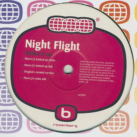 Night Flight - Shake It Up | Rosenberg Entertainment Inc (sol003t) - 4