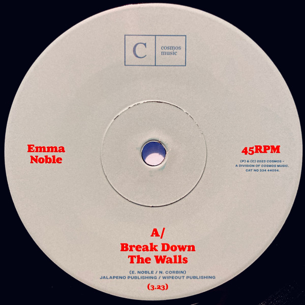 Emma Noble - Break Down The Walls | Cosmos Music (334 44054) - 3 Emma Noble - Break Down The Walls | Cosmos Music (334 44054) - 3