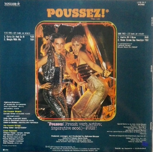 Poussez! - Poussez! | Vanguard (LP-S-54-2) - 2