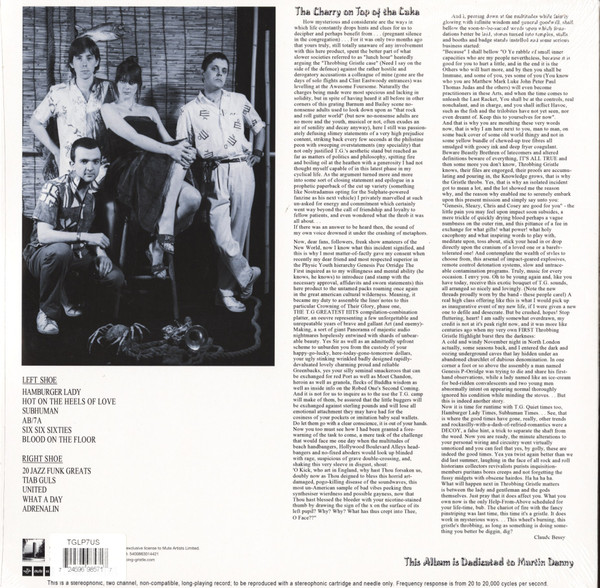 Throbbing Gristle - Throbbing Gristle's Greatest Hits (Entertainment Through Pain) LP | Mute (TGLP7) - 2