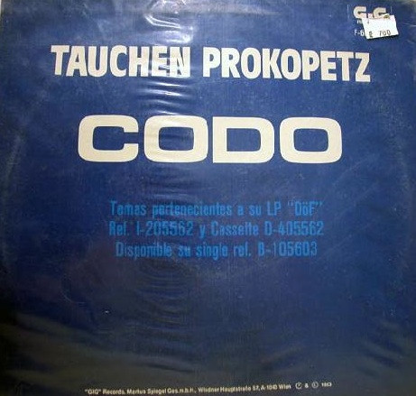 Tauchen-Prokopetz - Codo | GiG Records (F-600837) - 4