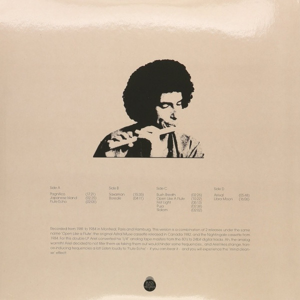 Ariel Kalma - Open Like A Flute | Black Sweat Records (BS 015) - main
