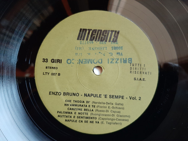 Enzo Bruno - Napule 'E Sempe - Vol. 2 | Intensity (LTY 007) - 3 Enzo Bruno - Napule 'E Sempe - Vol. 2 | Intensity (LTY 007) - 3