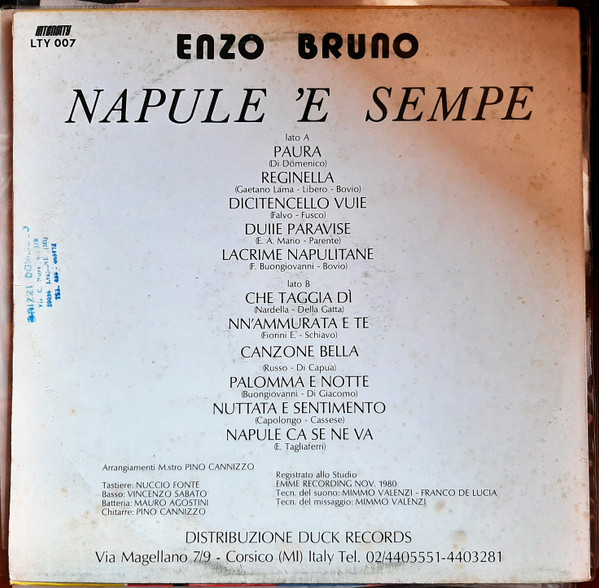 Enzo Bruno - Napule 'E Sempe - Vol. 2 | Intensity (LTY 007) - 2 Enzo Bruno - Napule 'E Sempe - Vol. 2 | Intensity (LTY 007) - 2