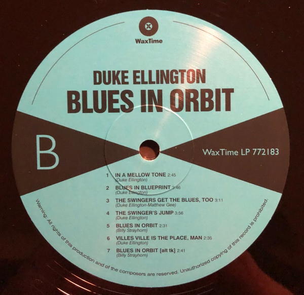 Duke Ellington - Blues In Orbit | WaxTime (772183) - 4