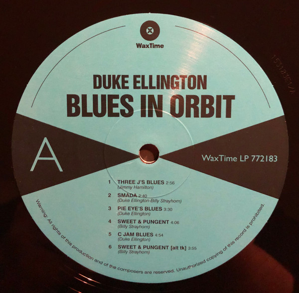 Duke Ellington - Blues In Orbit | WaxTime (772183) - 3