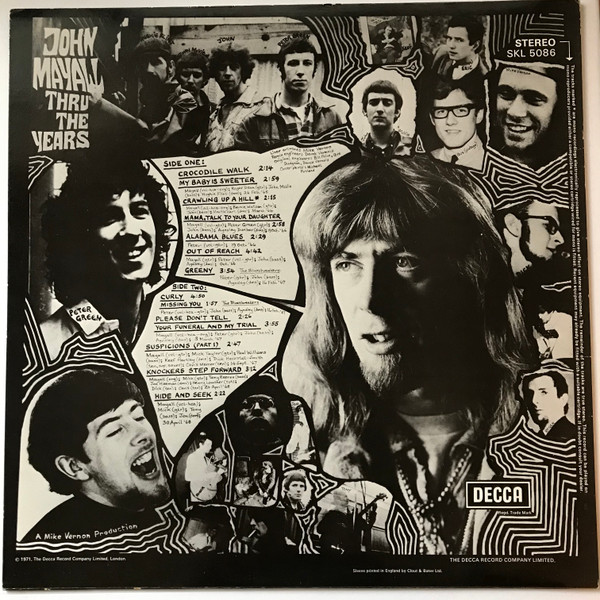 John Mayall - Thru The Years | Decca (SKL 5086) - 2