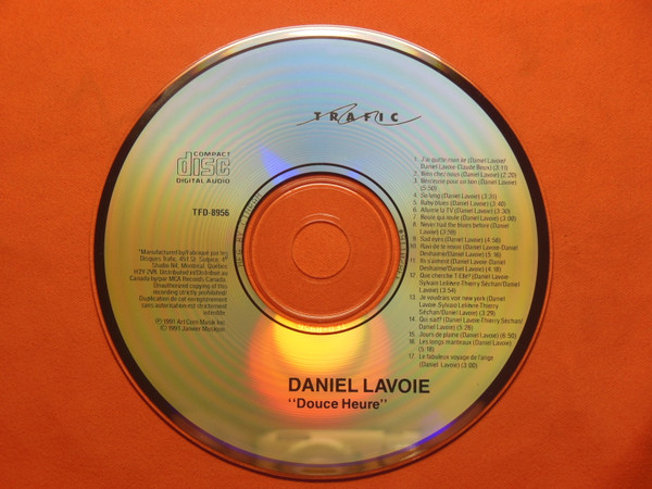 Daniel Lavoie - Douce Heure | Trafic (TFD 8956) - 4 Daniel Lavoie - Douce Heure | Trafic (TFD 8956) - 4