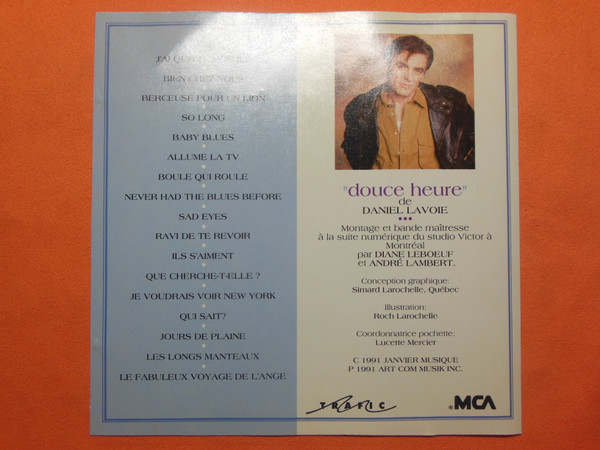 Daniel Lavoie - Douce Heure | Trafic (TFD 8956) - 3 Daniel Lavoie - Douce Heure | Trafic (TFD 8956) - 3