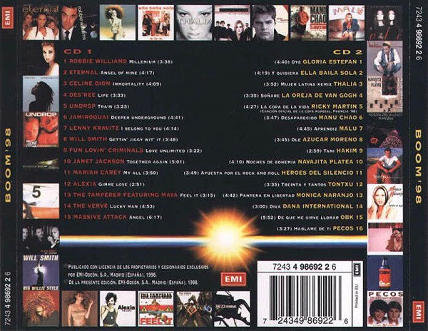 Various - Boom '98 | EMI (7243 4 98692 2 6) - 2 Various - Boom '98 | EMI (7243 4 98692 2 6) - 2