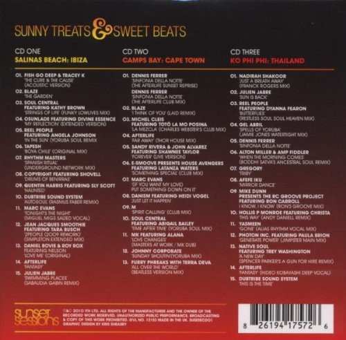 Andy Daniell - Sunset Sessions (Sunny Treats & Sweet Beats) | ITH Records (SESESECD01) - 2